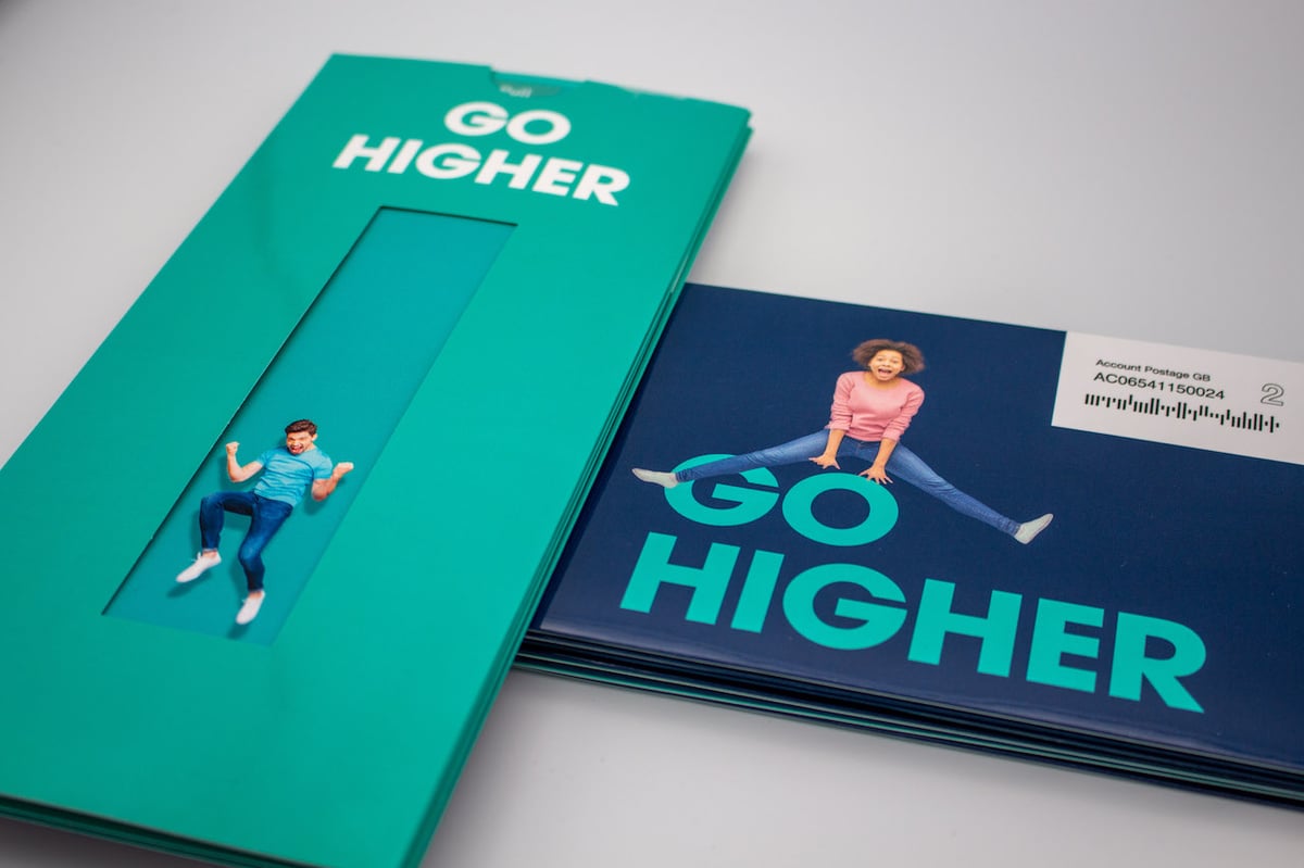 Pull up direct mail - go higher